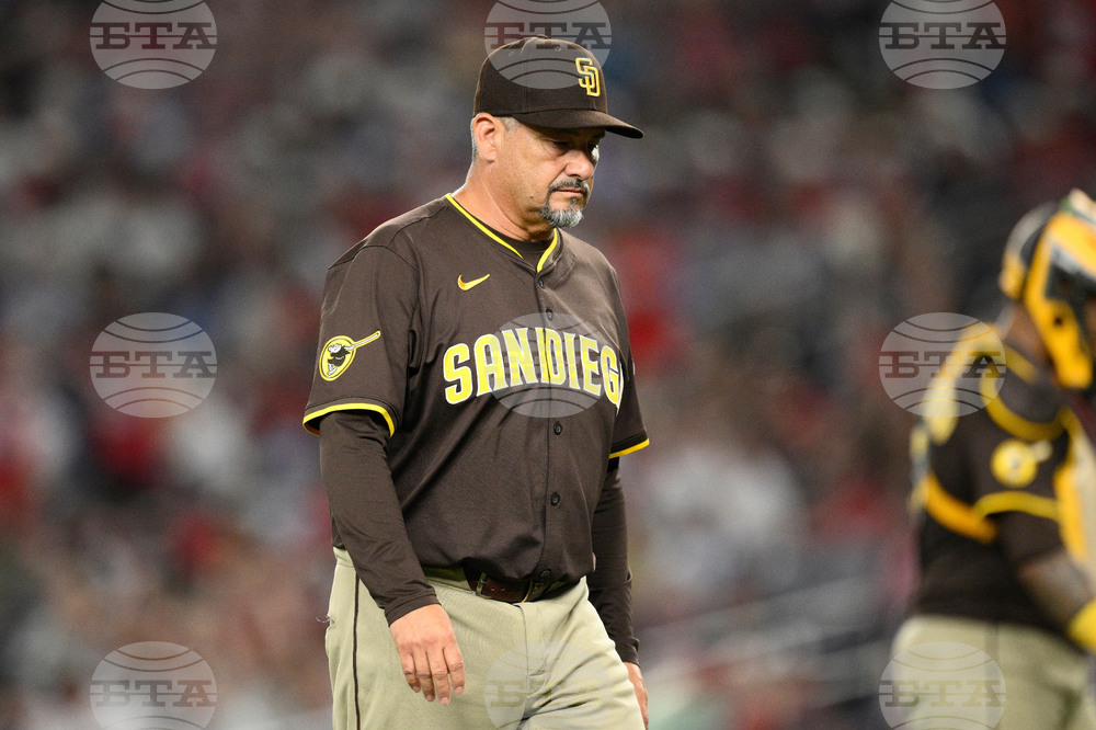 Padres Coaching Staff Baseball