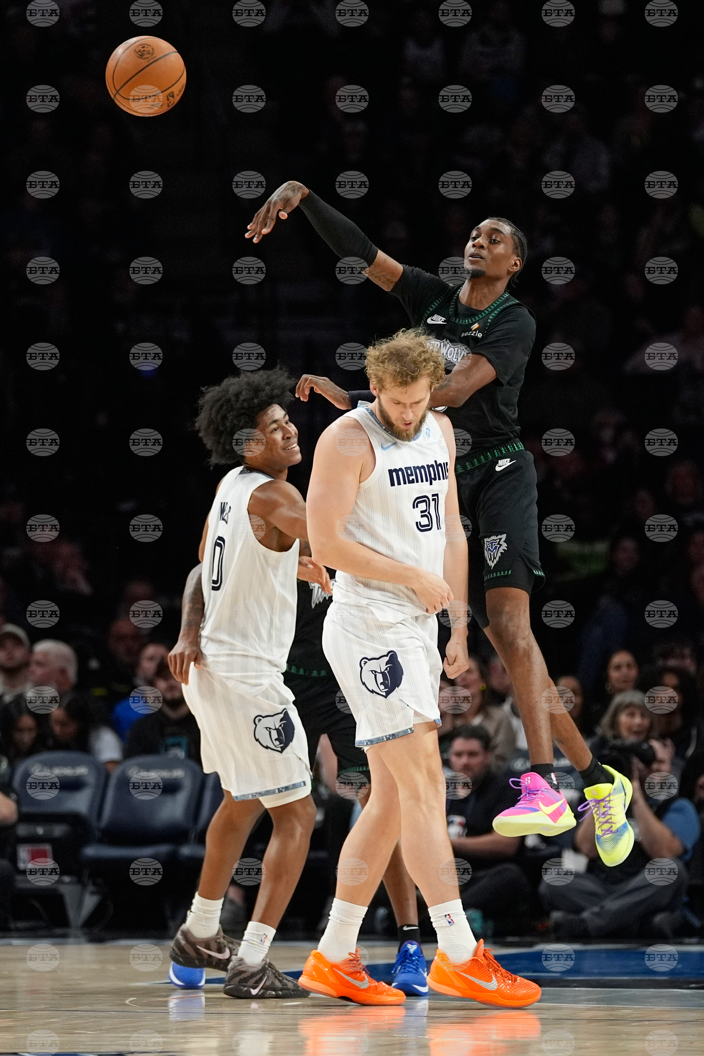 Grizzlies Timberwolves Basketball