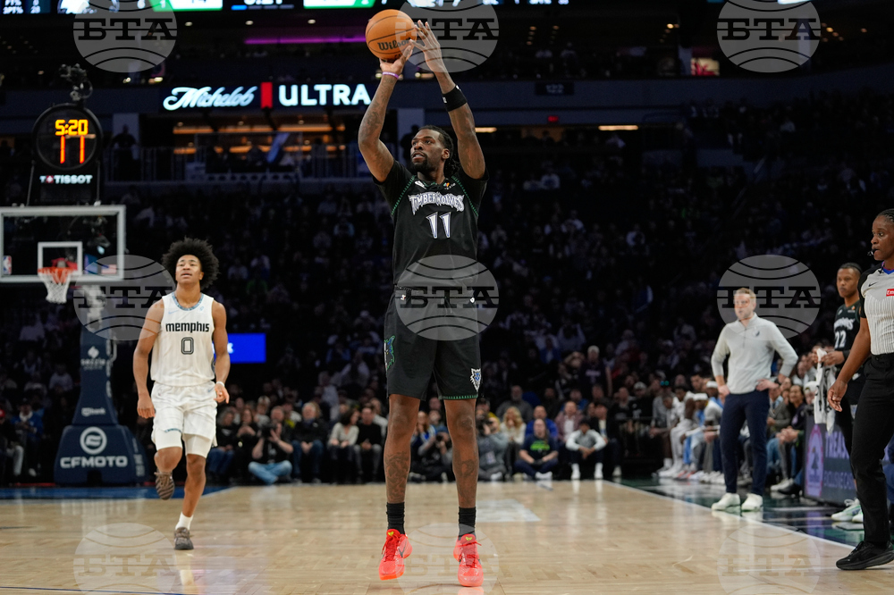 Grizzlies Timberwolves Basketball