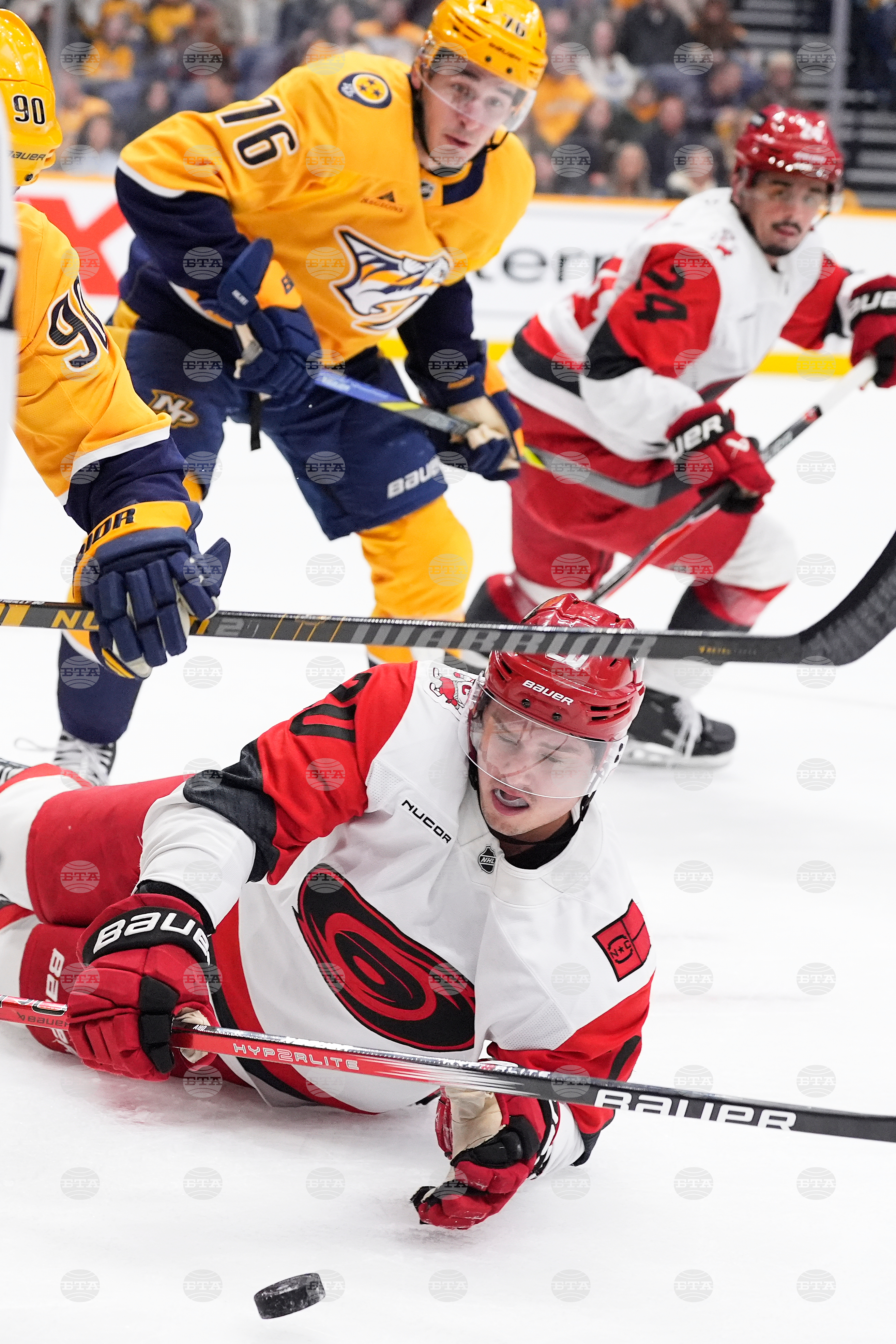 Hurricanes Predators Hockey