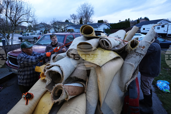 APTOPIX US Extreme Weather Washington