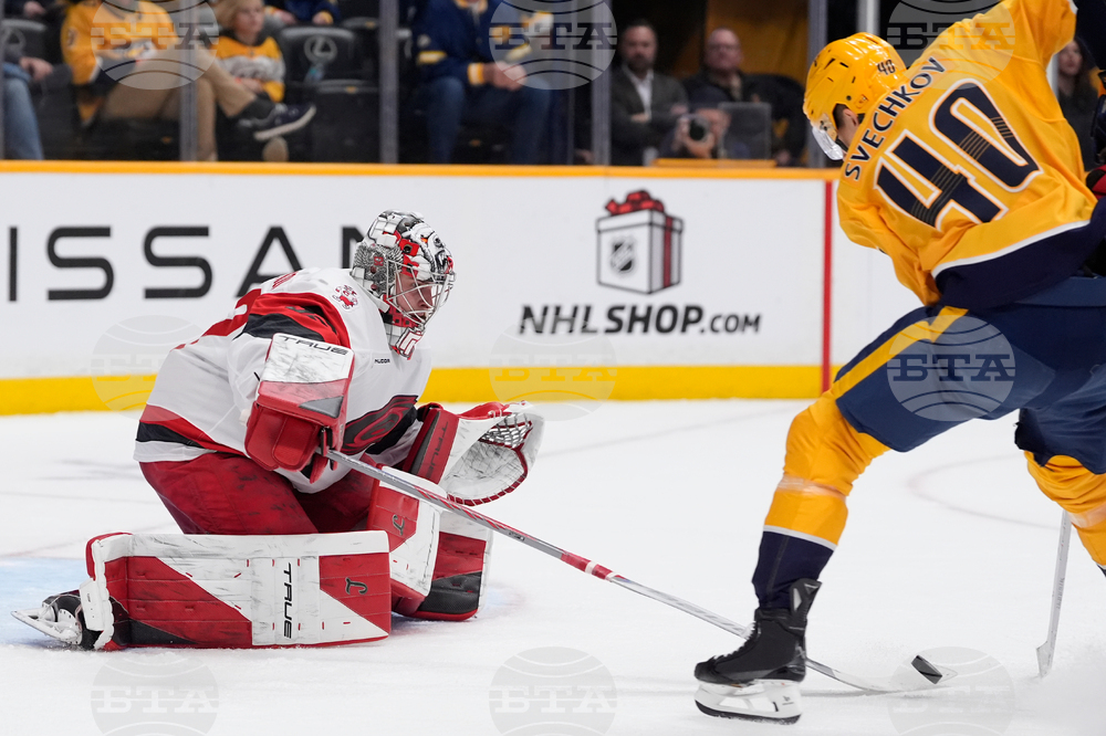 Hurricanes Predators Hockey