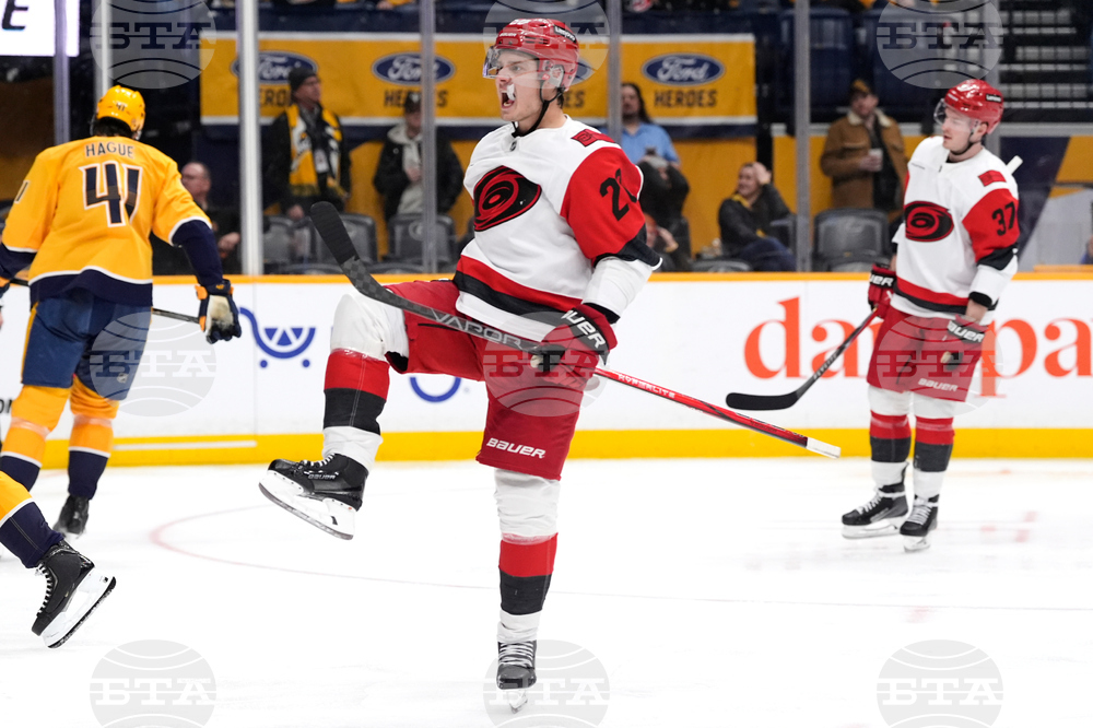 Hurricanes Predators Hockey