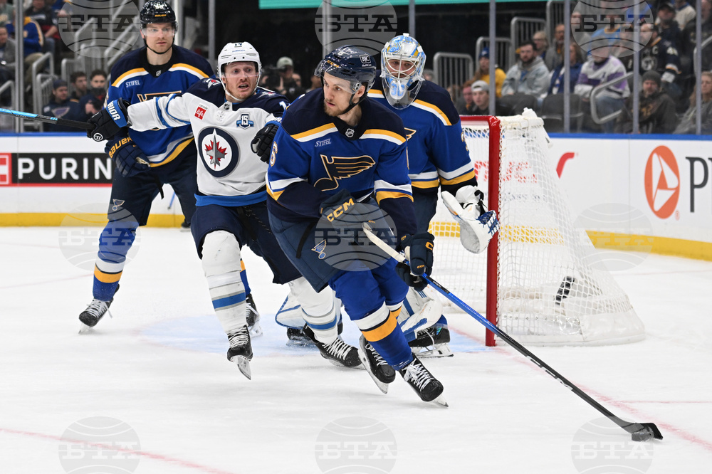 Jets Blues Hockey