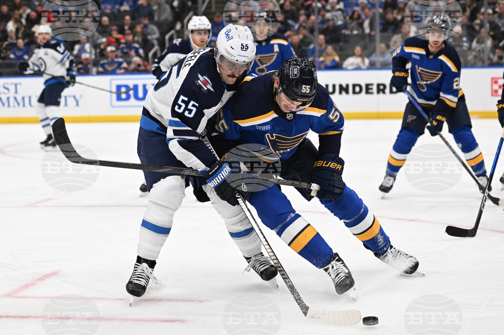 Jets Blues Hockey