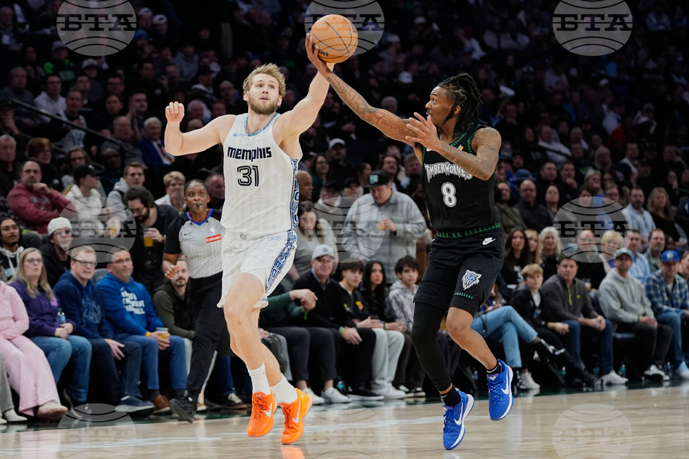 Grizzlies Timberwolves Basketball