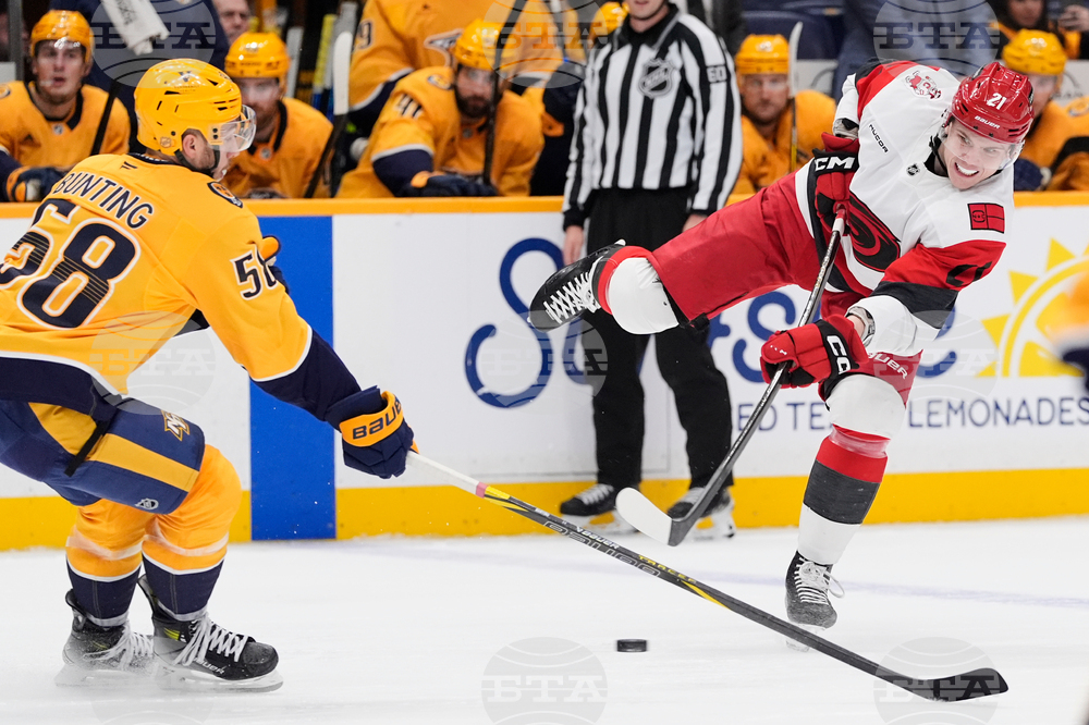 Hurricanes Predators Hockey