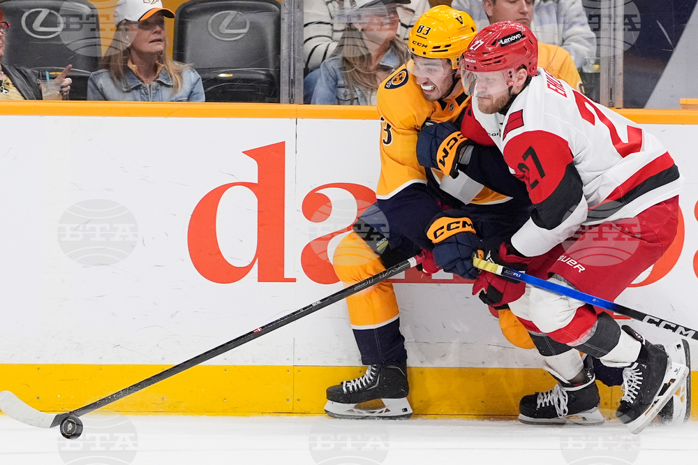 Hurricanes Predators Hockey