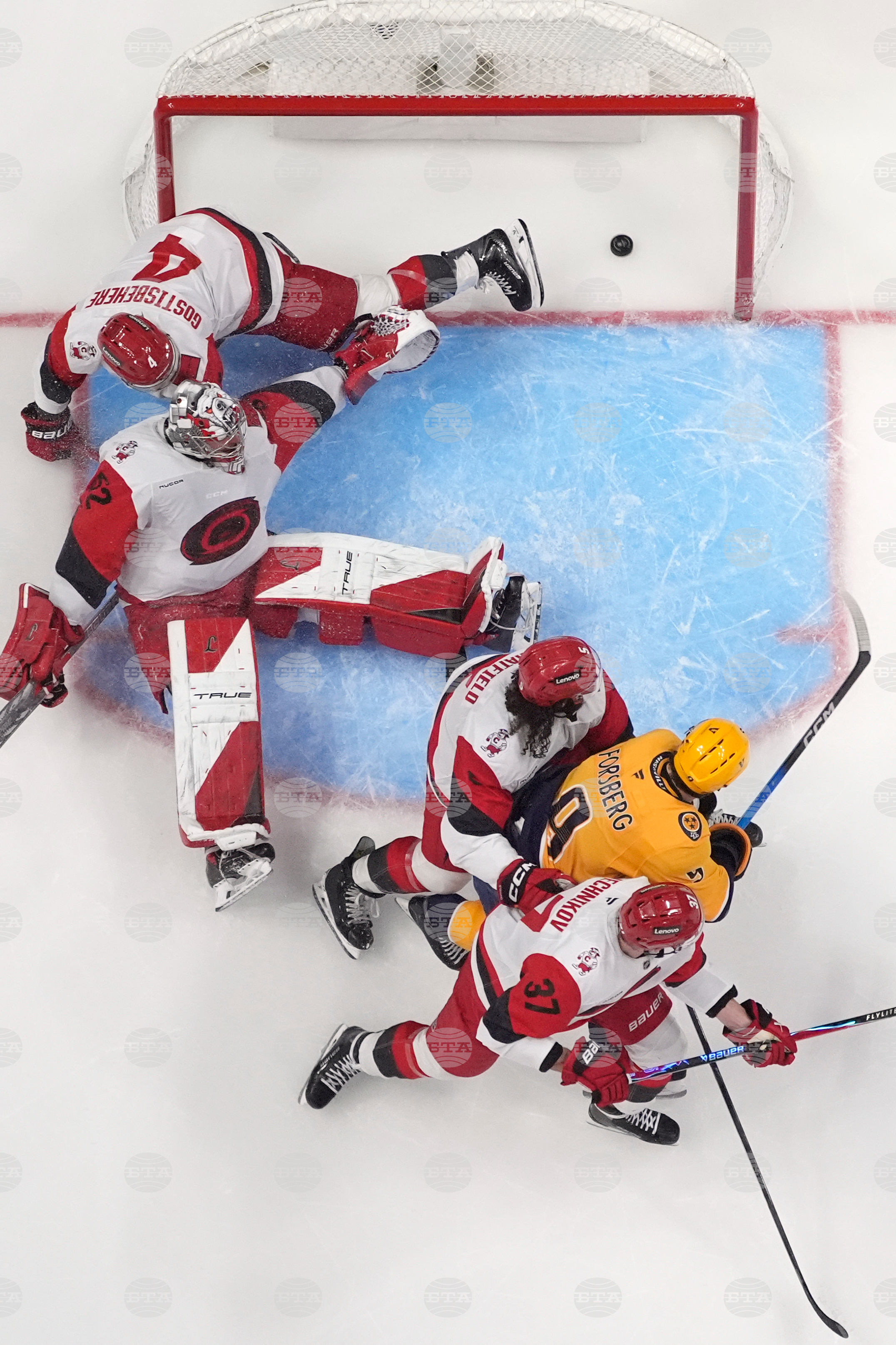 Hurricanes Predators Hockey