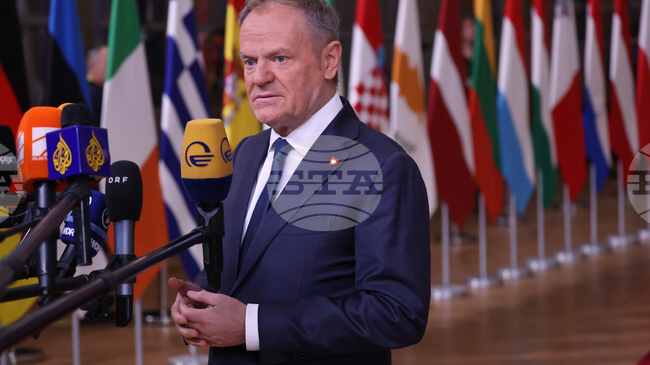 Европейските лидери ще обсъдят днес по обед Украйна, съобщи полската телевизия Те Фау Ен 24