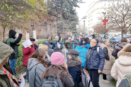 Столична община - протест