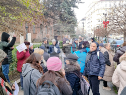 Столична община - протест