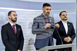 Общински съветници - брифинг