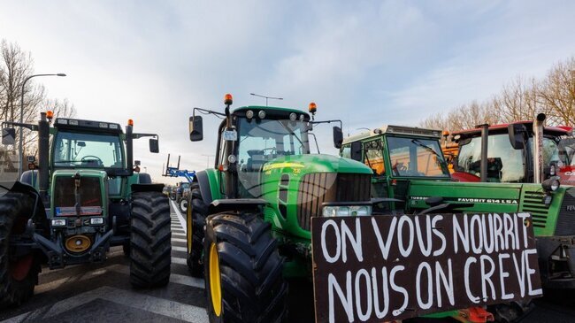 Over 10,000 EU Farmers, Including Bulgarians, Rally in Brussels