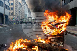 APTOPIX Belgium Europe Summit