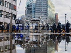 APTOPIX Belgium Europe Summit