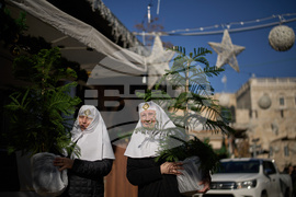 Israel Palestinians Christmas