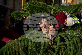 Israel Palestinians Christmas