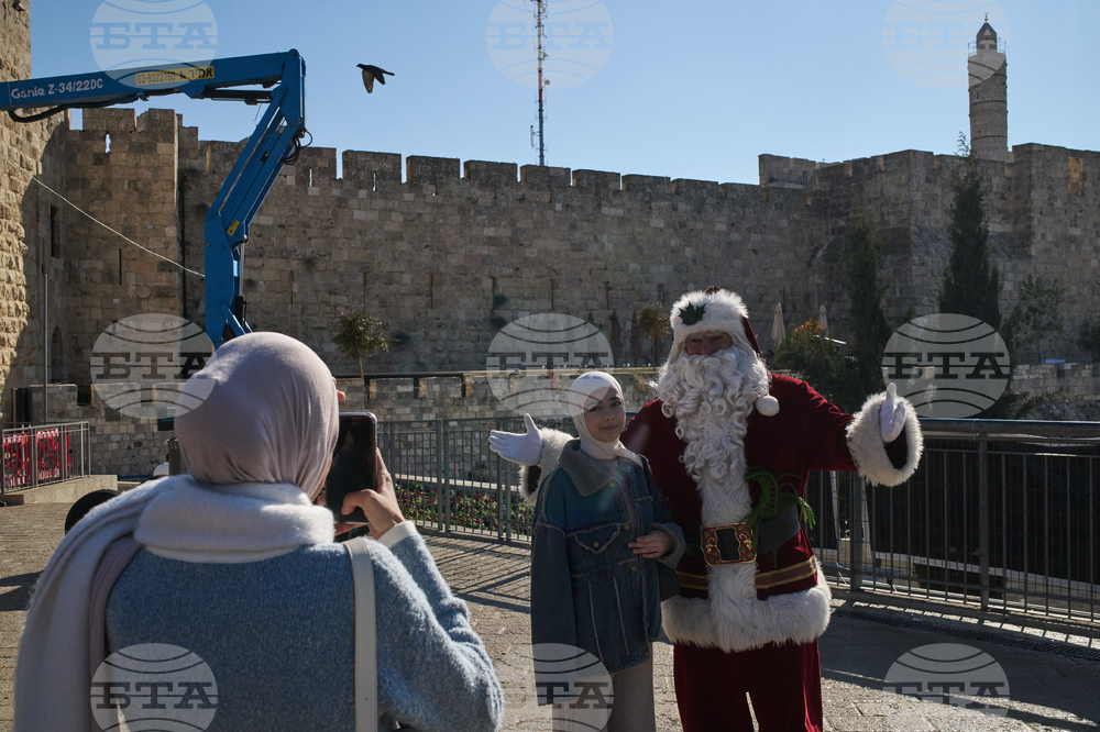 Israel Palestinians Christmas