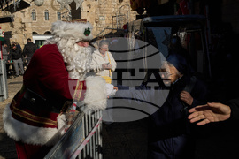 Israel Palestinians Christmas