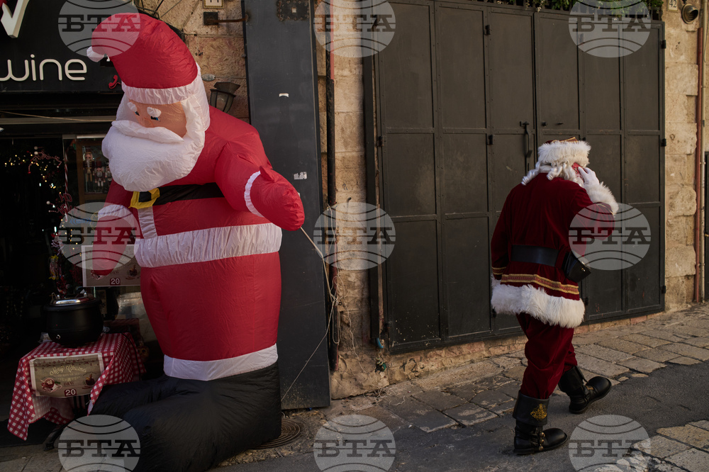 Israel Palestinians Christmas