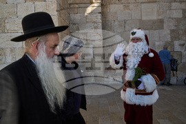 Israel Palestinians Christmas