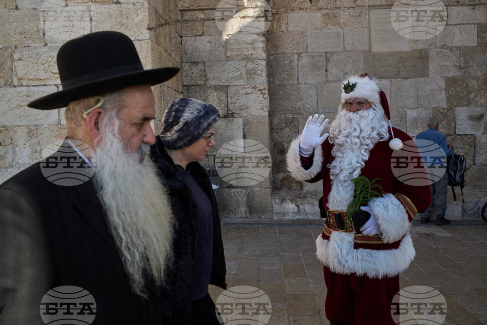 Israel Palestinians Christmas