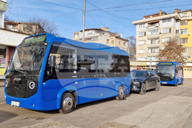Монтана - градски транспорт - електробуси