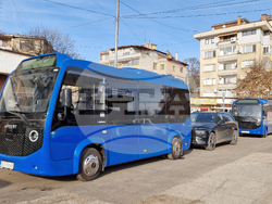Монтана - градски транспорт - електробуси