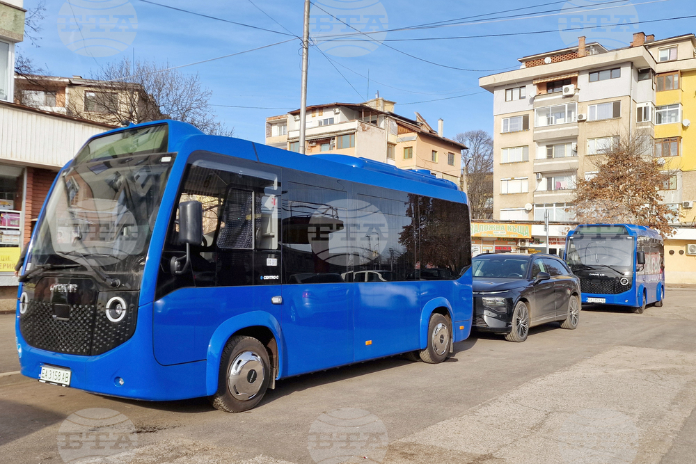 Монтана - градски транспорт - електробуси