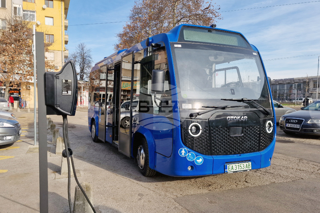 Монтана - градски транспорт - електробуси