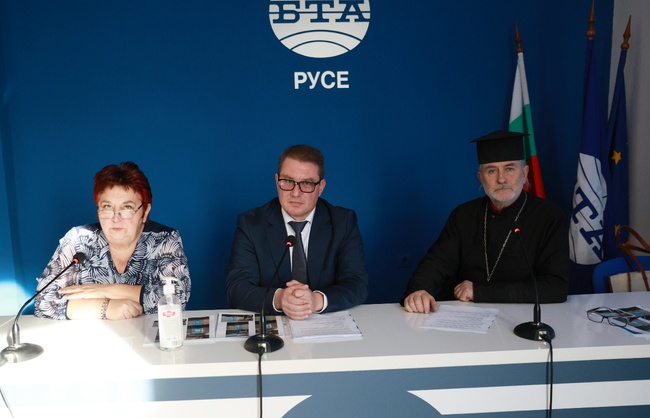 Пресконференция за дарителска кампания за ремонт и реставрация на храм „Св. Георги“ в гр. Мартен