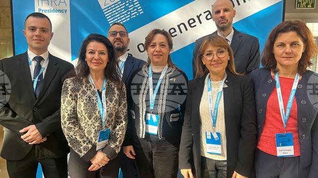 Българска делегация участва в зимната пленарна сесия на Международния алианс за възпоменание на Холокоста в Йерусалим