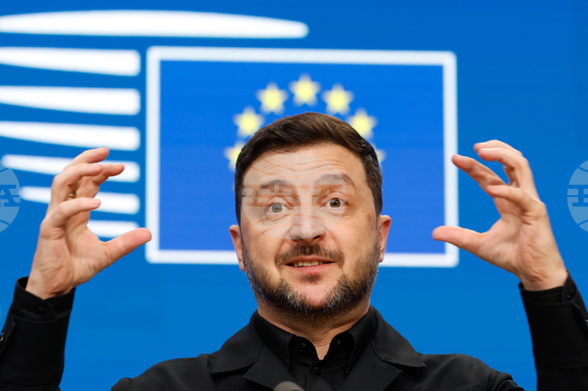 Въпросът за териториите не е решен в американския проект за мирно споразумение, обсъждат се два варианта, заяви Зеленски