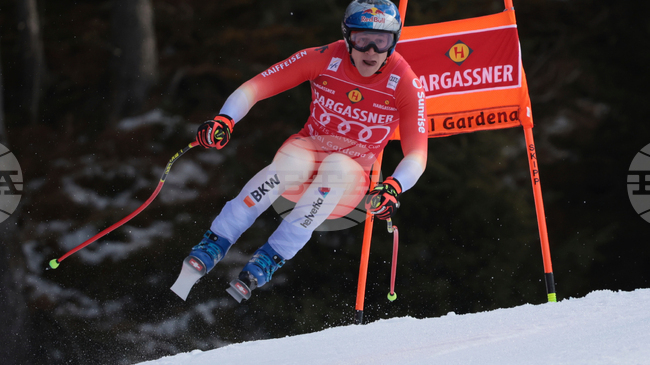 Марко Одермат беше най-бърз в спускането от Световната купа по ски алпийски дисциплини във Вал Гардена, записа 50-а победа в кариерата си