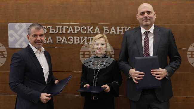 Българската банка за развитие подписа две споразумение за предоставяне на гаранции по програма InvestEU