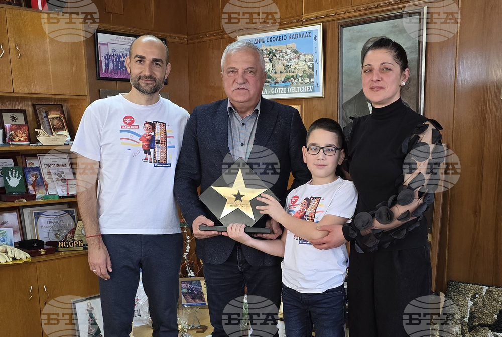 Община Гоце Делчев поздрави шампиона от „България търси талант“ Константин Червенков