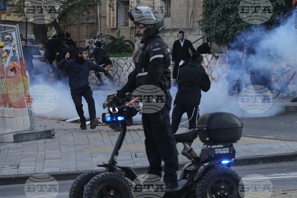 APTOPIX Israel Ultra Orthodox