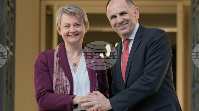 Външните министри на Гърция и Великобритания се срещнаха в Атина