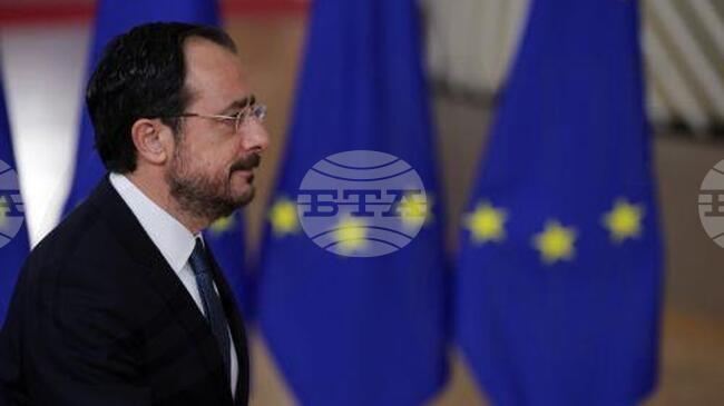 КНА: Време е за решения по всички въпроси, каза кипърският президент преди заседанието на Европейския съвет в Брюксел