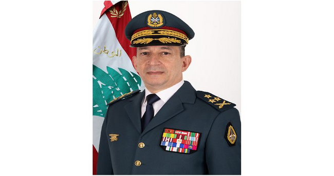 ННА: Командирът на ливанската армия обсъди със своя френски колега възможности за засилване на сътрудничеството 