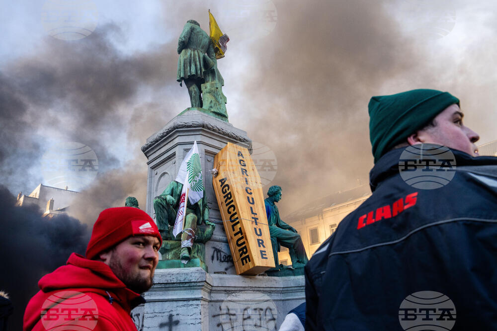 APTOPIX Belgium Europe Summit