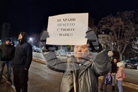 Шумен - протест срещу еврото