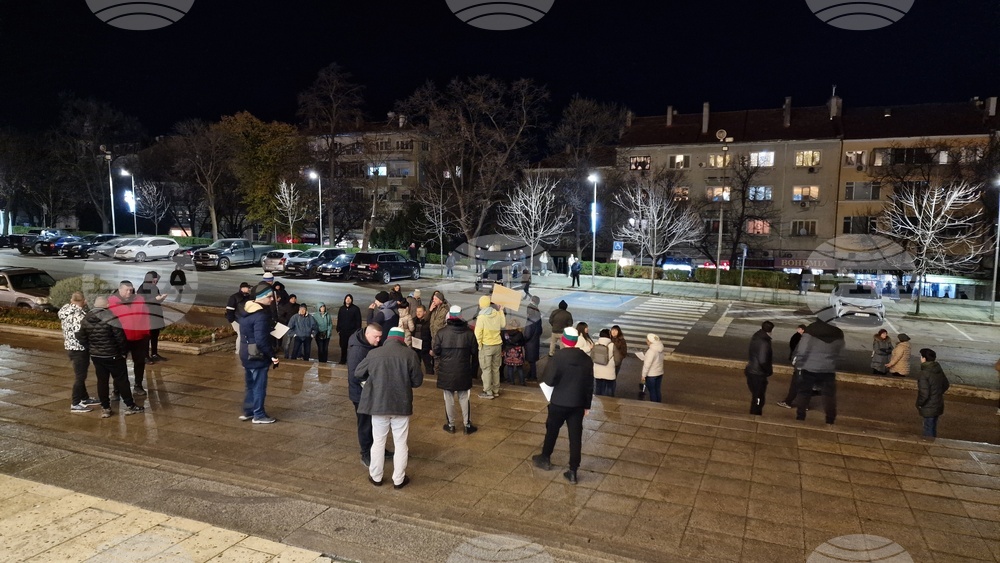 Шумен - протест срещу еврото