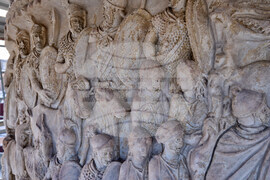 Italy Rome Column Restoration