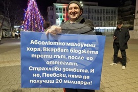 Търговище - протест