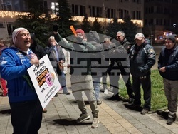 Търговище - протест