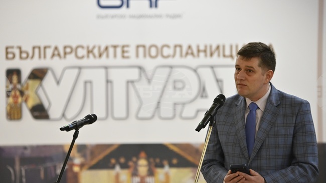 Културата е универсален език, който всеки разбира, каза генералният директор на БНР при отличаването на „Българските посланици на културата 2024“