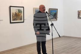 Плевен - коледна изложба - Група на плевенските художници