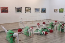 Плевен - коледна изложба - Група на плевенските художници